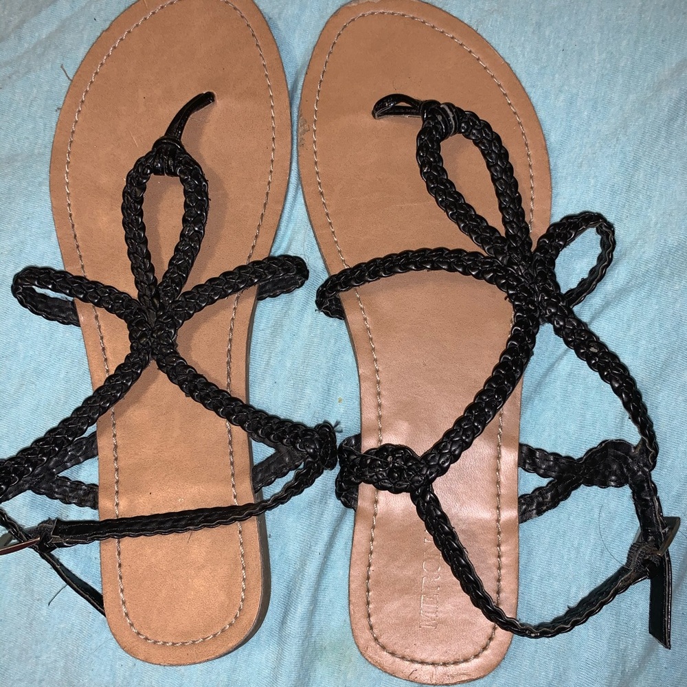 Black Sandals